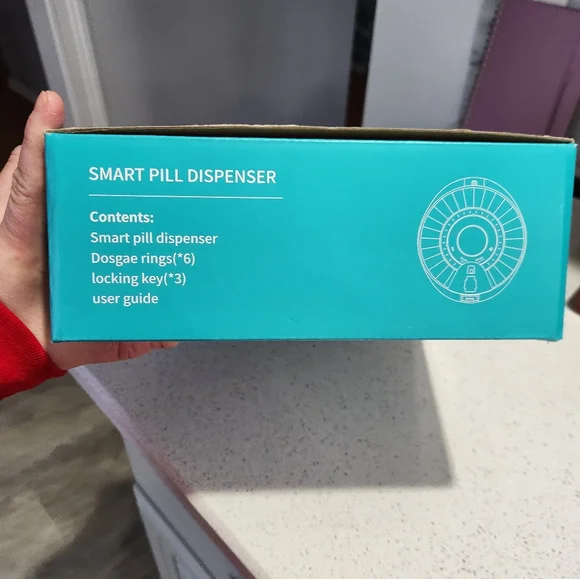 Smart Automatic Pill Dispenser 28 Day Bluetooth New in Box - Picture 4 of 7